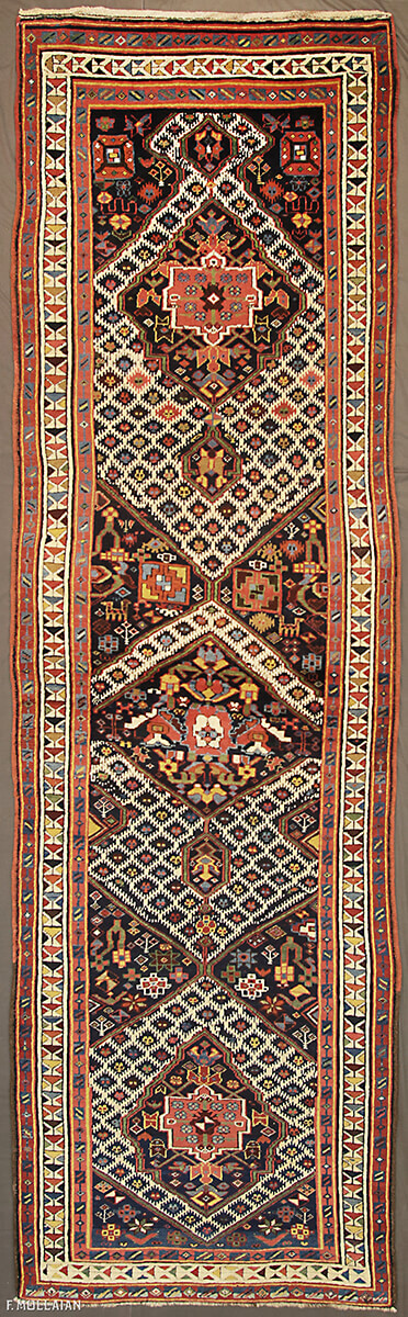 Tapis Couloir Antique North West Persia n°:98413661